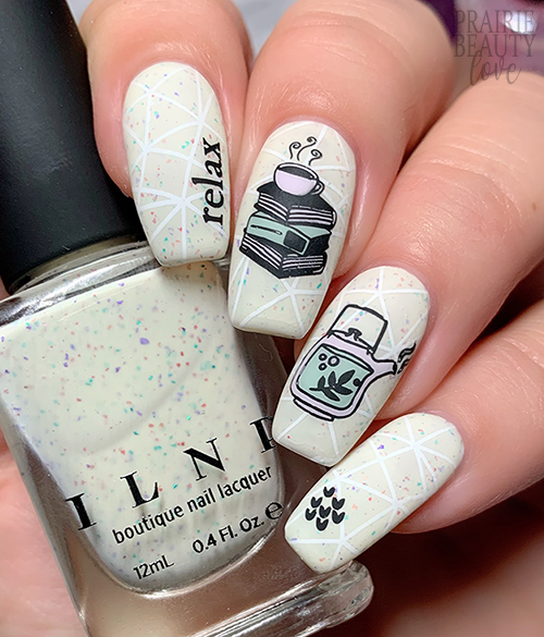NAIL ART Soft & Cozy Fall Bookworm Nails Prairie Beauty