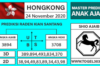 Prediksi Togel Hongkong Selasa 24 November 2020