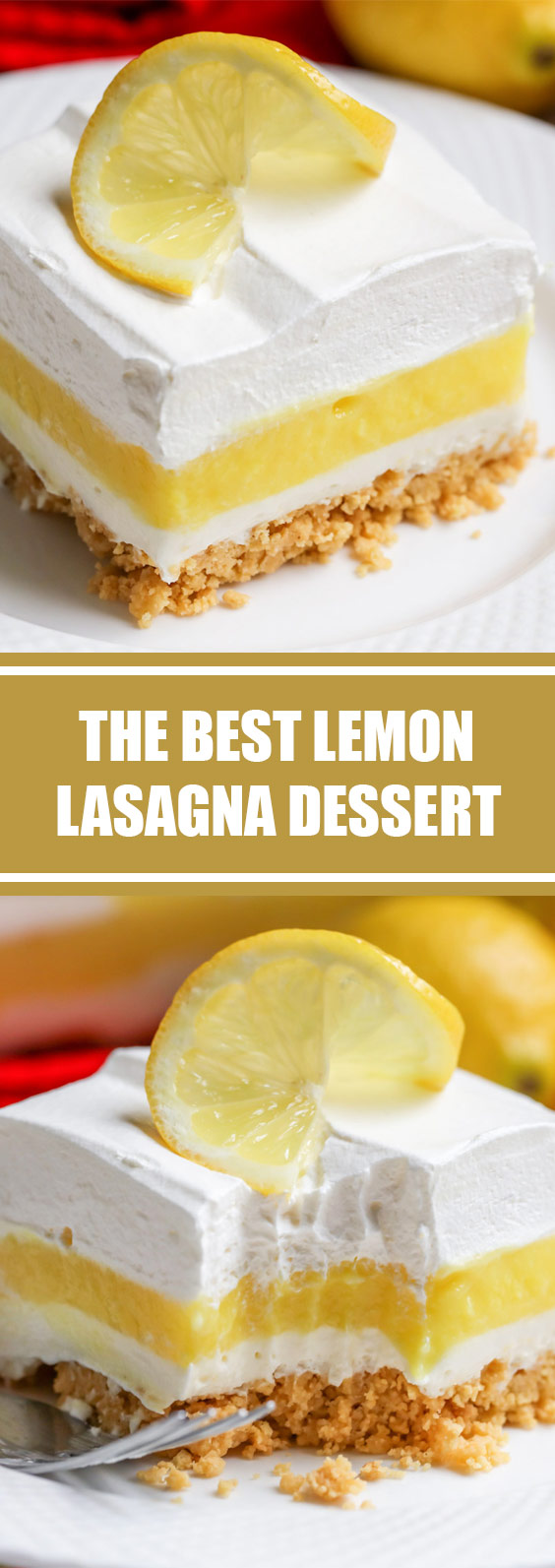 Lemon Lasagna Dessert