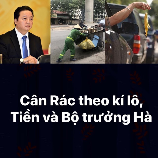 Rác, tiền và Bộ trưởng Hà