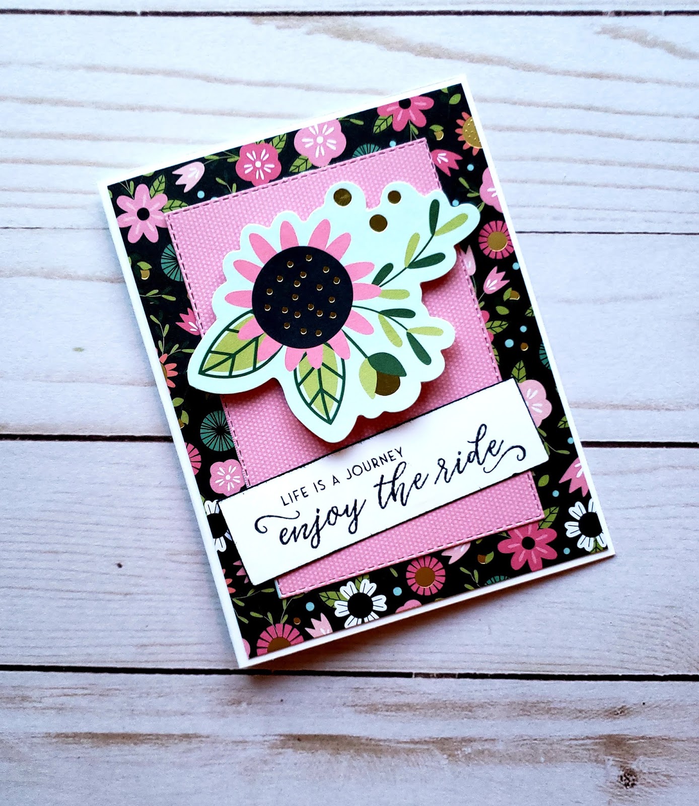 My Creative Endeavors Sketch N Scrap card sketch 174