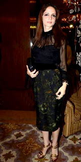 Sussanne Roshan at unveil of her L'Officiel India's magazine cover