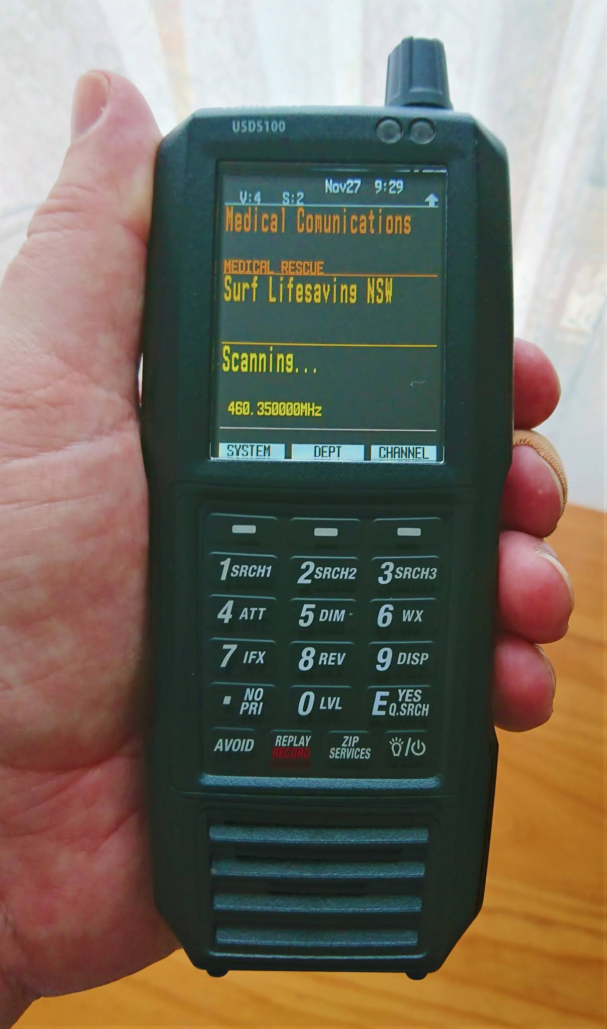 NSW RADIO AND COMMUNICATIONS by Michael Bailey UNIDEN SDS100 RADIO