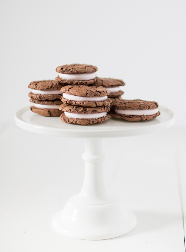 simmer & boyle Brownie Marshmallow Cookies with bonus Marshmallow Pops