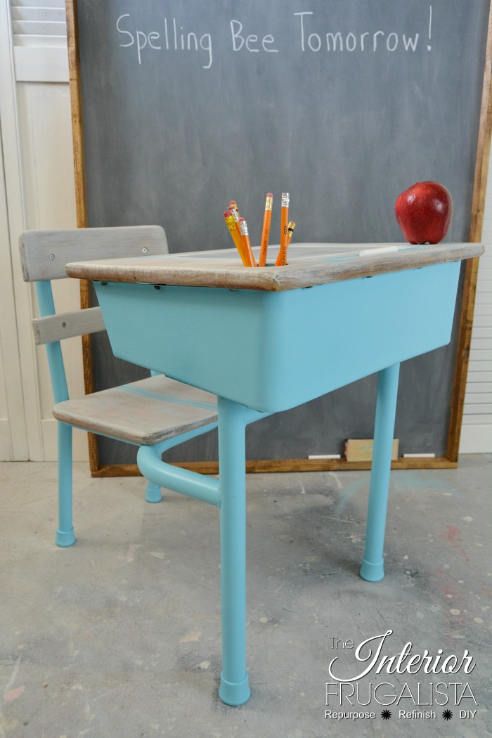 Painted School Desk Diy Projects