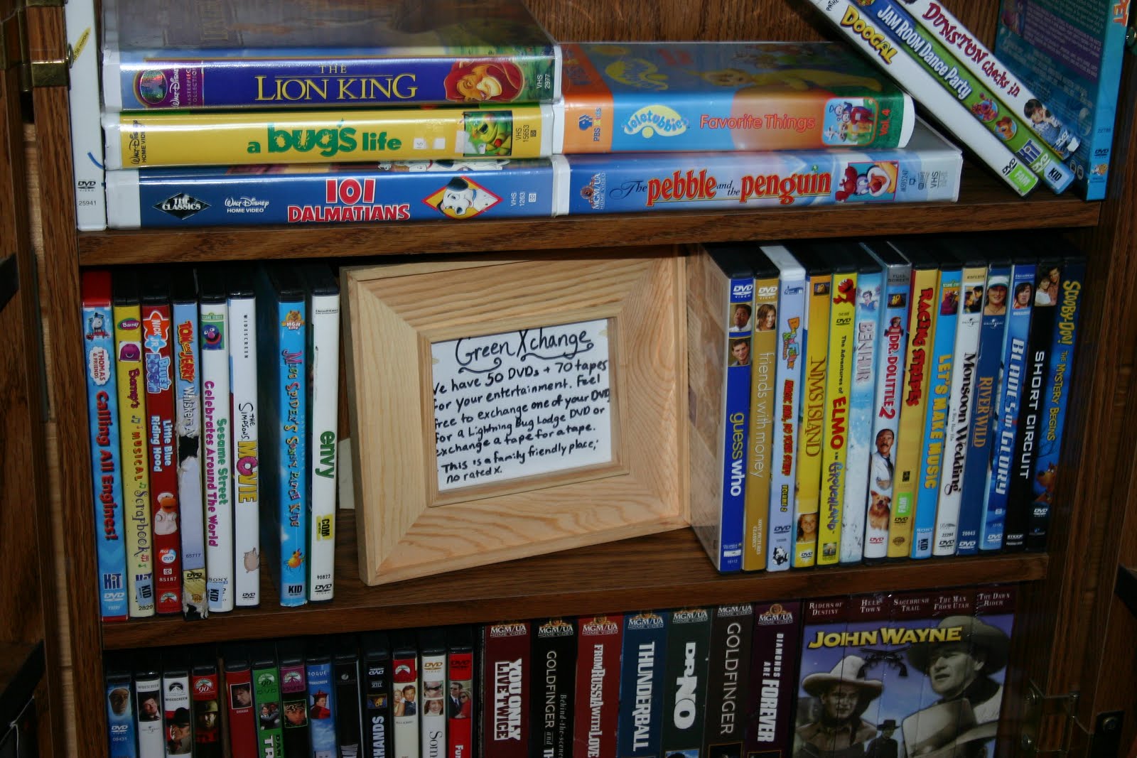 Lightning Bug Lodge The Green Exchange LBL DVD Library