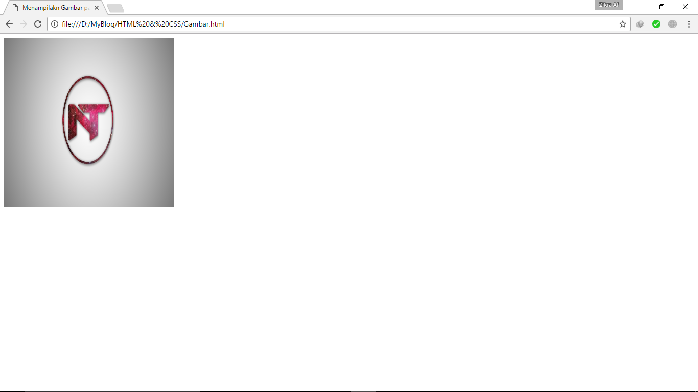 Cara Menambah Gambar pada HTML - Ngoding Tutorial