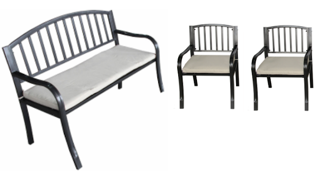 Outdoor furniture: Garden chair set