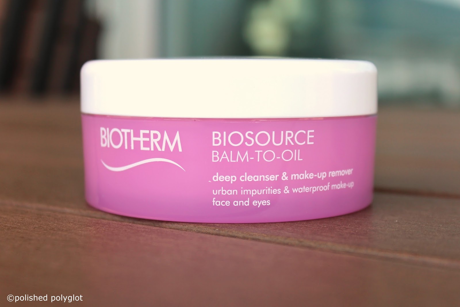 Biotherm Biosource Balm to oil cleanser & makeup remover / Polished