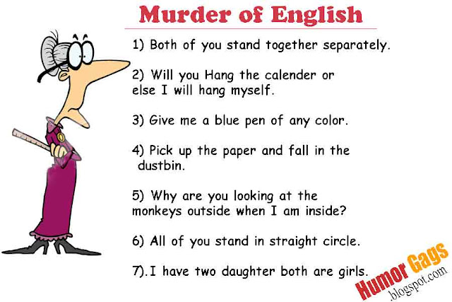 Murder of English !! ~ Humor Gags