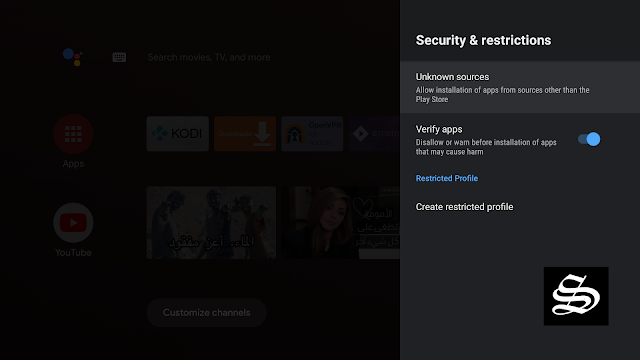 android-tv-unknown-sources