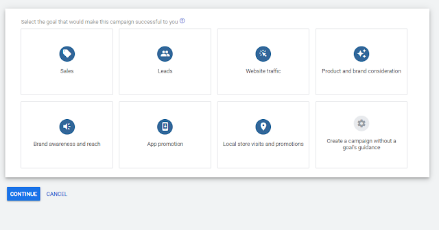 Goal for your PPC Google Ad