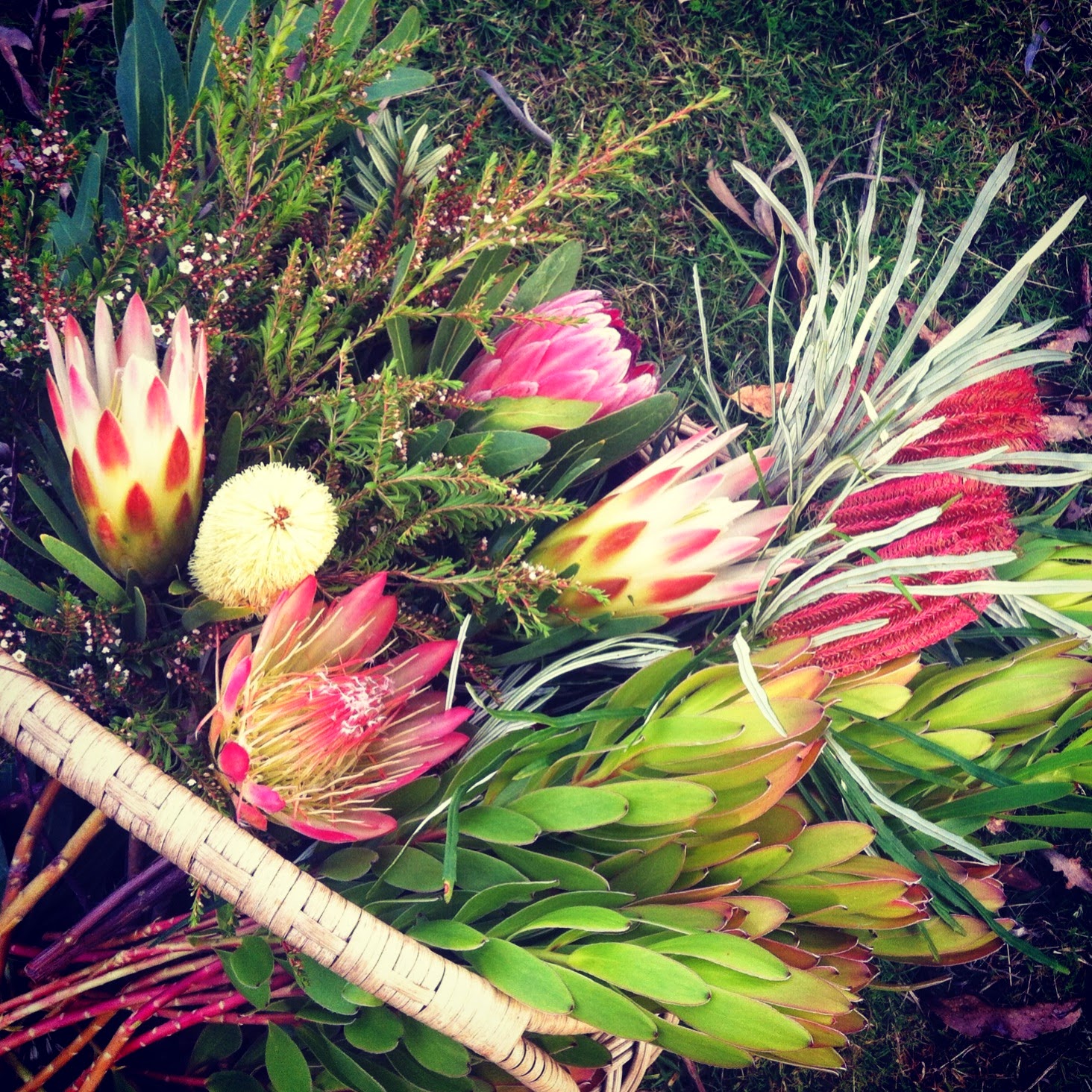 What's in the Basket? WEDDING FLOWERS