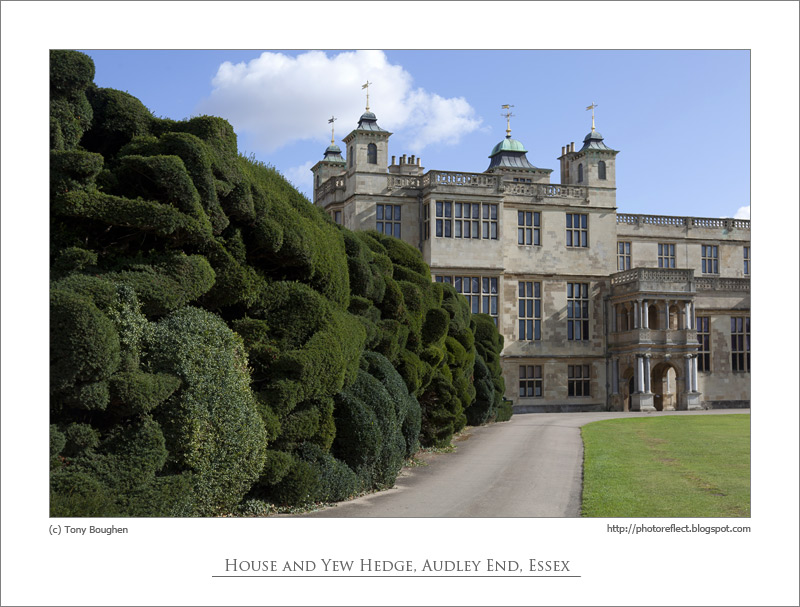 PhotoReflect Yew hedges and country houses