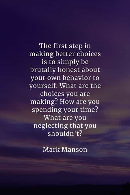 Choices quotes that'll help you make the right decisions