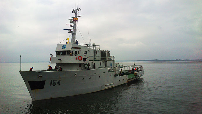 ARC Gorgona de la Armada Nacional de Colombia.