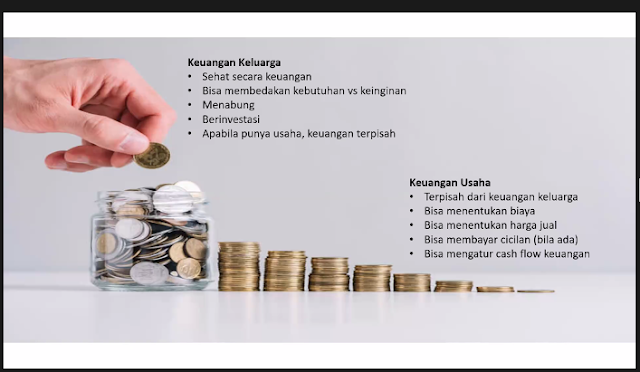 pisahkan keuangan pribadi dan usaha