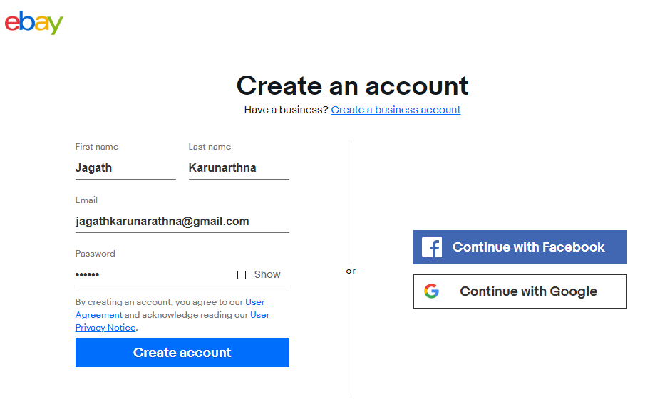_ eBay Seller Registration Tutorial 1