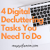 4 Digital Decluttering Tasks You Need to Do