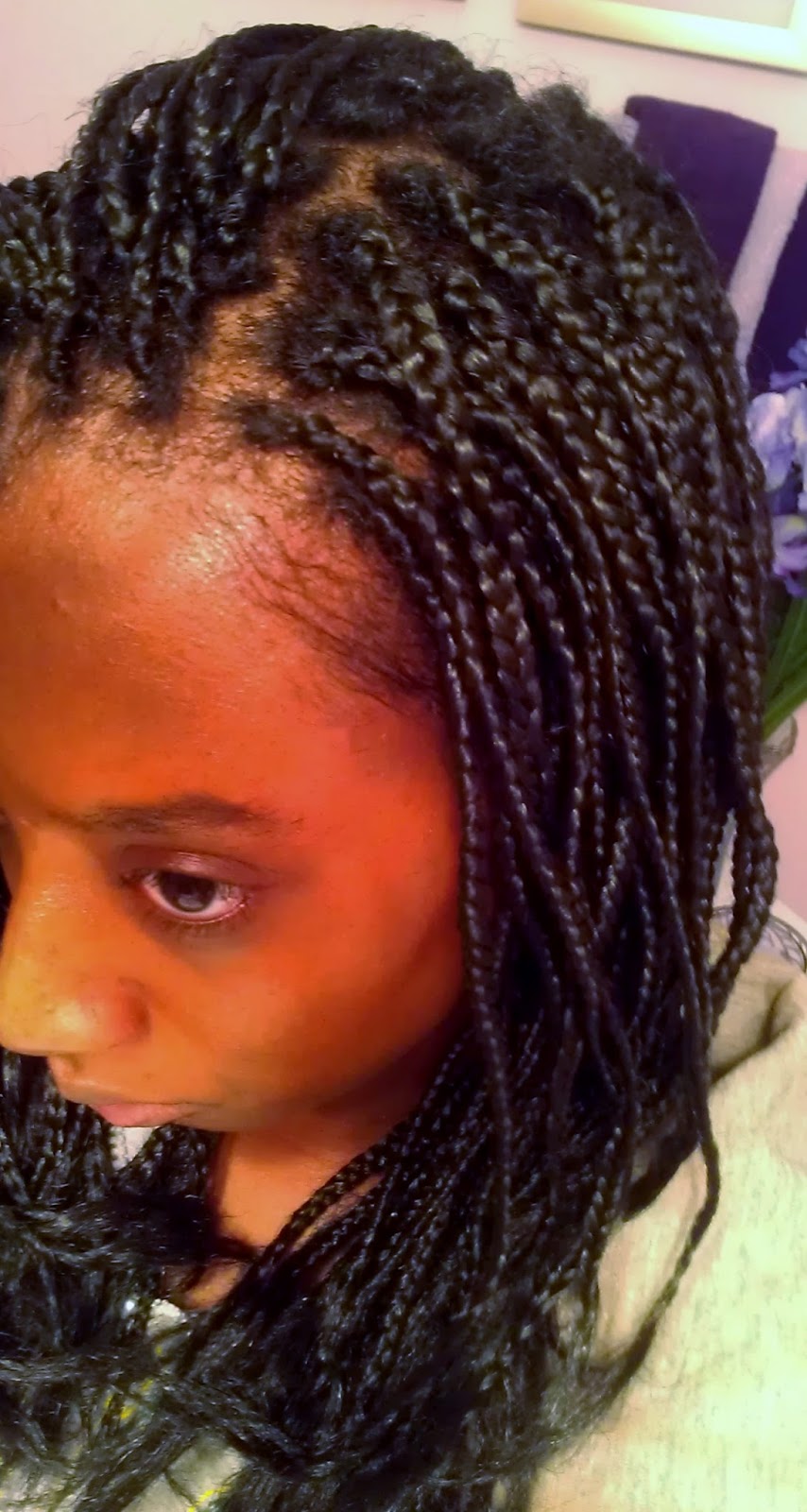 The Awkward Stage My Box Braids One Month Later.....