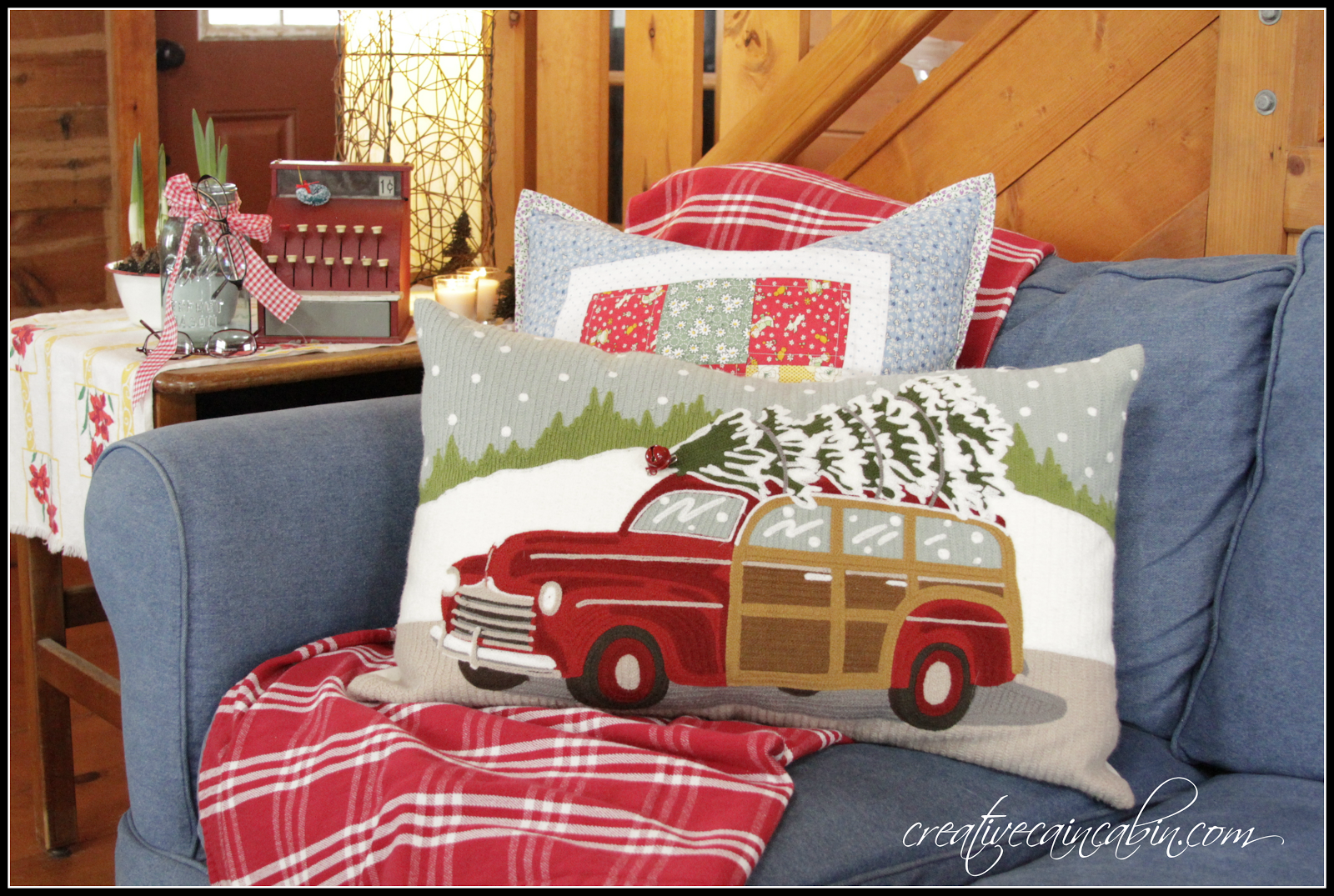 Pottery Barn Woody Pillow And A Vintage Child S Cash Register