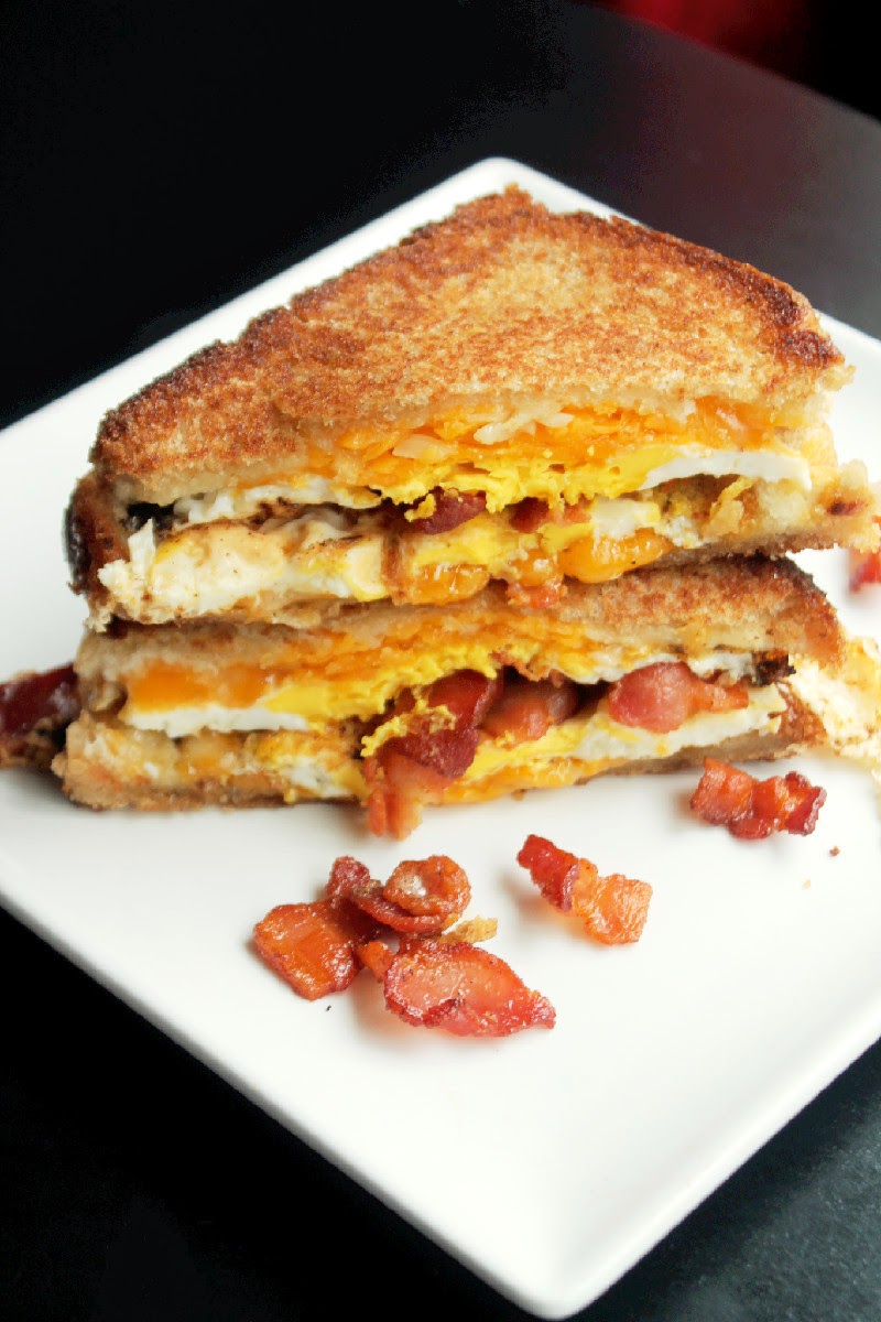Creole Contessa Bacon, Egg, and Cheese Grilled Cheese Sandwich
