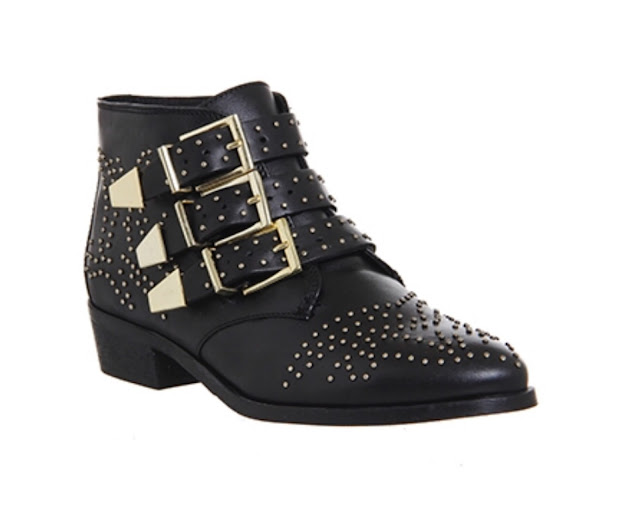 Office Lucky Charm Studded Boots