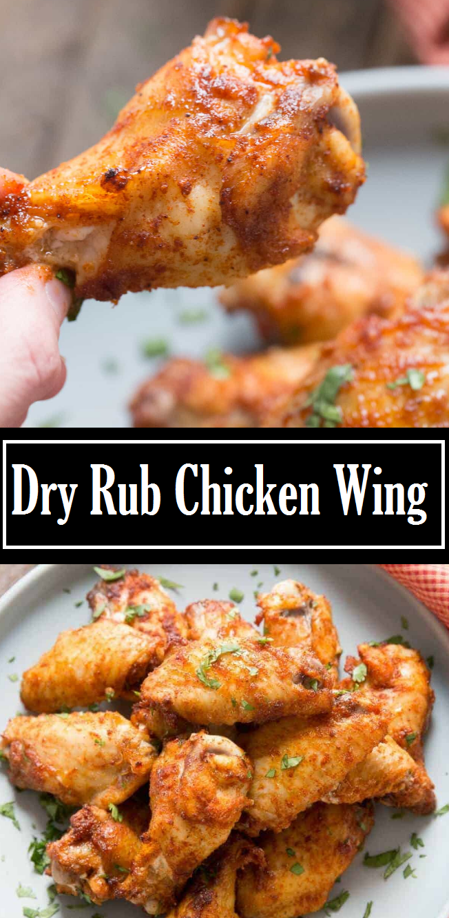 Dry Rub Chicken Wing - Dinner Recipe