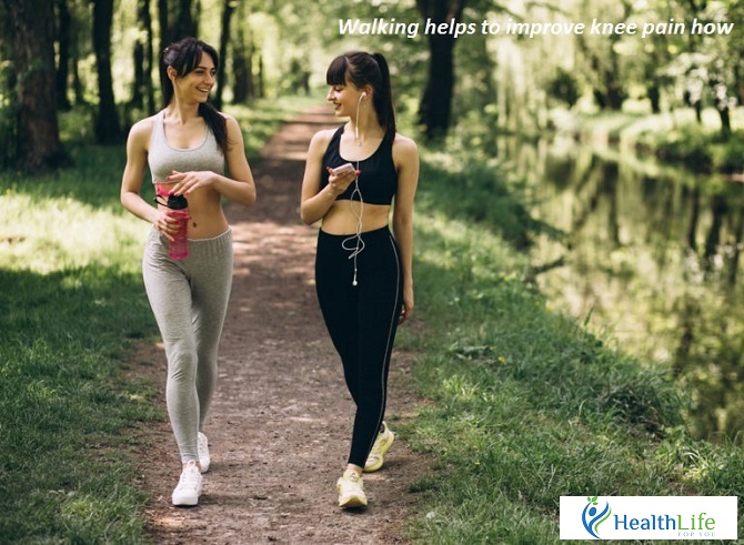 Walking helps to improve knee pain how