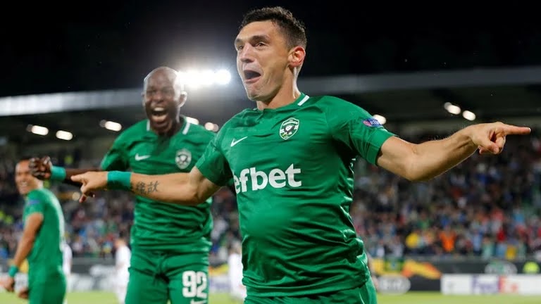 Резултат с изображение за ludogorets vs cska moscow