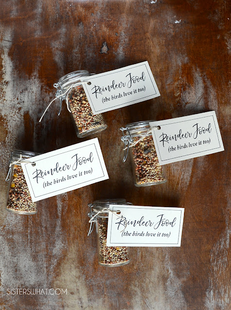 Reindeer Food Free Christmas Printable - Sisters, What!