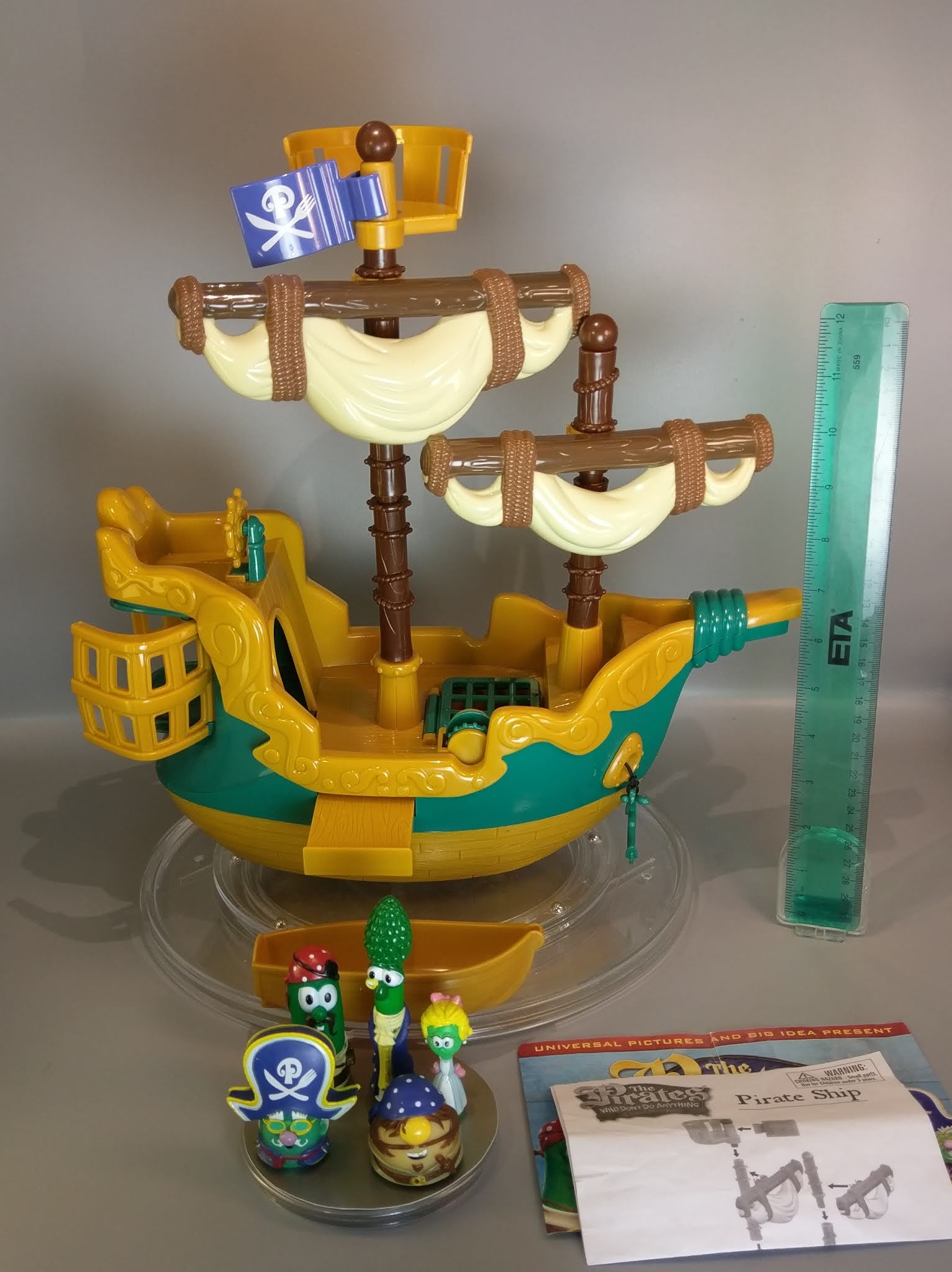 Veggie Tales VeggieTales Pirate Ship Playset The Pirates That Don't Do