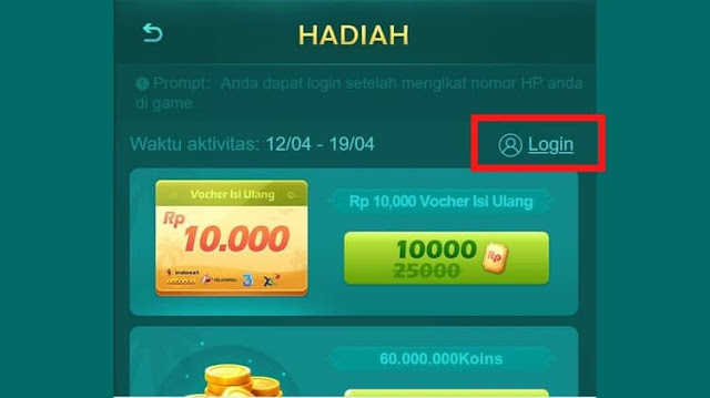 Trik Ganti Password Domino Island