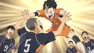 ハイキュー!! アニメ 3期2話 | 西谷夕 田中龍之介 | Karasuno vs Shiratorizawa | HAIKYU!! Season3