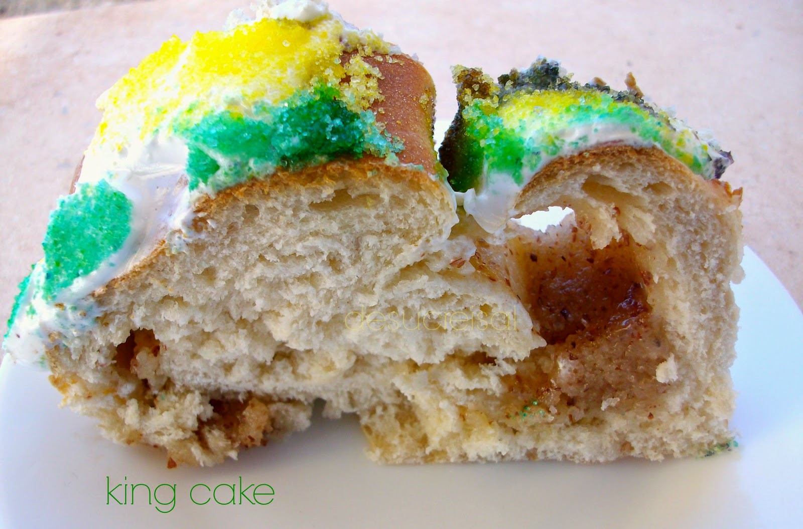 de sucre i sal KING CAKE ( SIN LACTOSA)