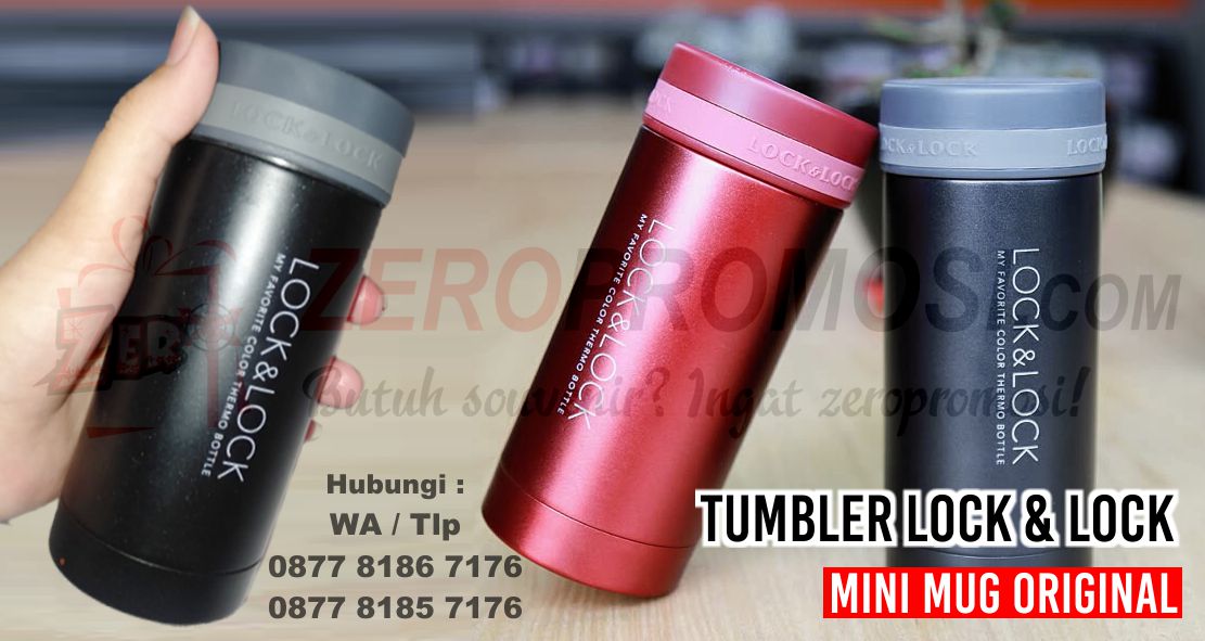 Souvenir Tumbler Lock & Lock Hot and Cool Mini Mug Original