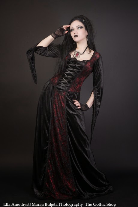 The Gothic Shop Blog: Ella Amethyst - Marija Buljeta Photography - Red ...
