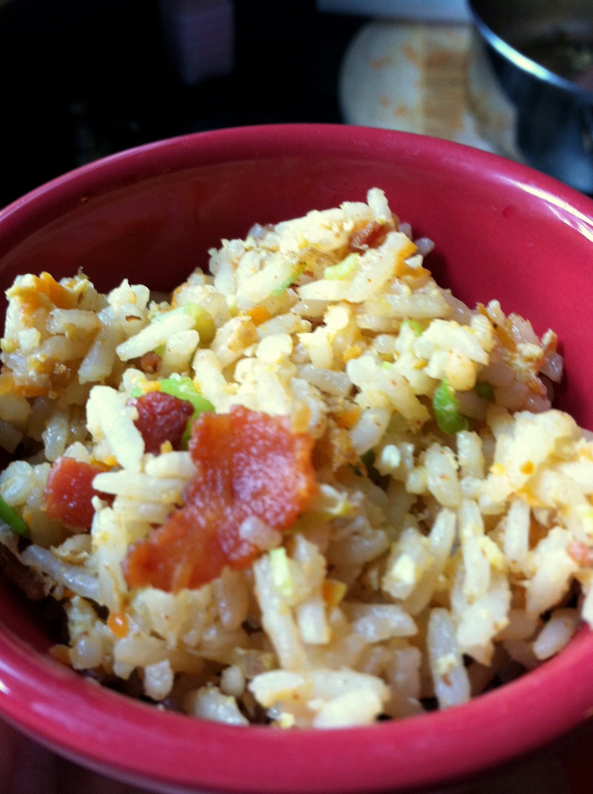 BAKE ME AWAY Bacon Fried Rice