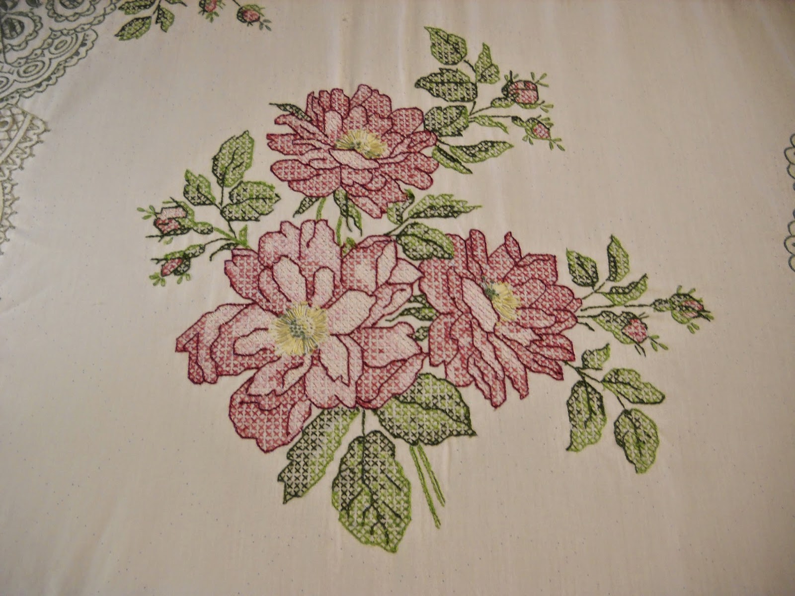 Val's Quilting Studio An Embroidered Quilt Top