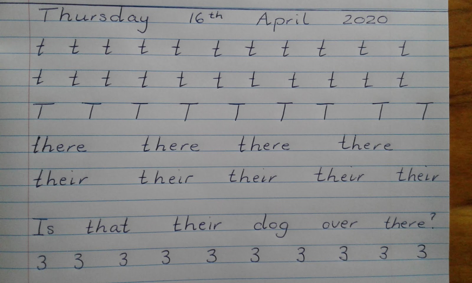 R122017 Handwriting Thursday