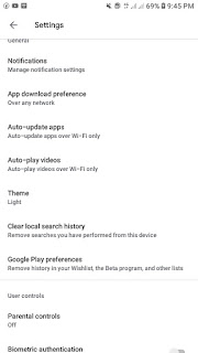 setting auto-update google playstore