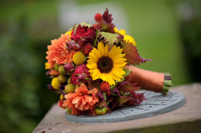 Fall Outdoor Wedding Rustic Elegance Diy Details Belle The Fall Outdoor Wedding Rustic Elegance Diy Details