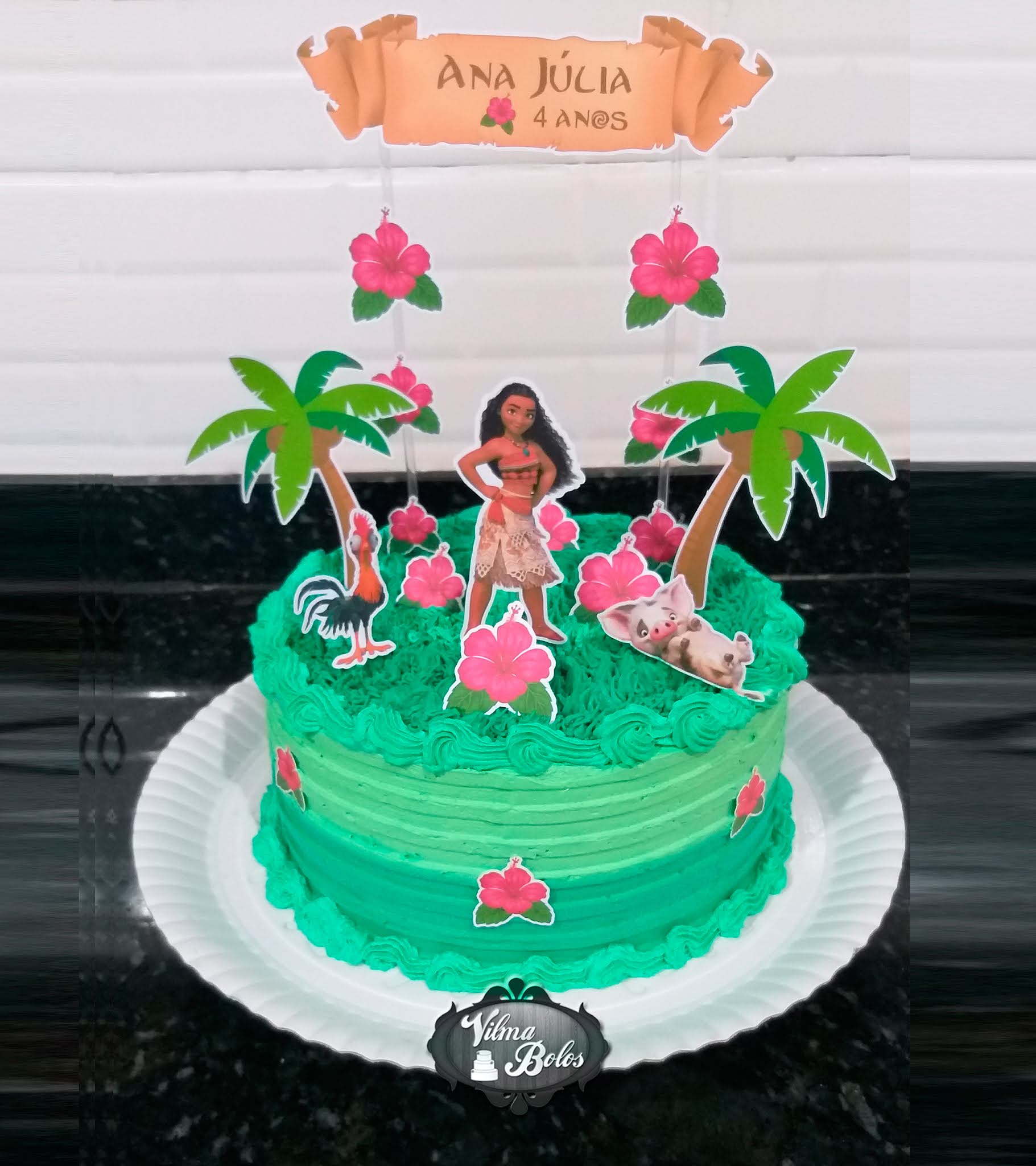 Decoração bolo das princesas 