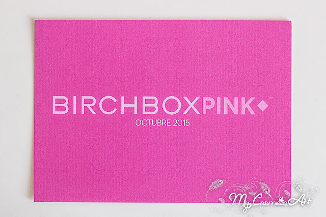 Birchbox Pink Octubre 2015