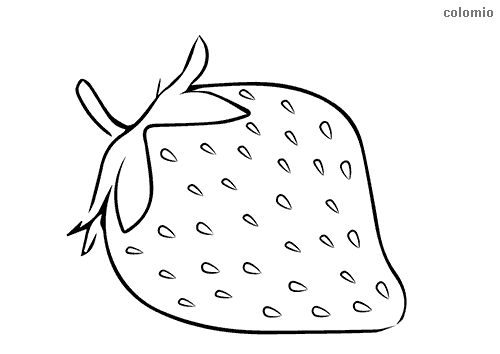 Strawberry Coloring Pages ~ Coloring Print Strawberry Coloring Pages ~ Coloring Print