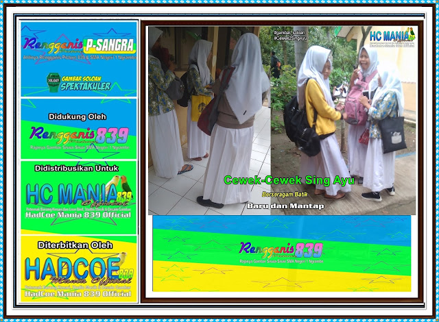 Gambar Soloan Spektakuler - Gambar Siswa-Siswi SMA Negeri 1 Ngrambe Cover Batik - 9 RG