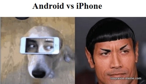 Android vs iPhone Memes Android vs iPhone Memes
