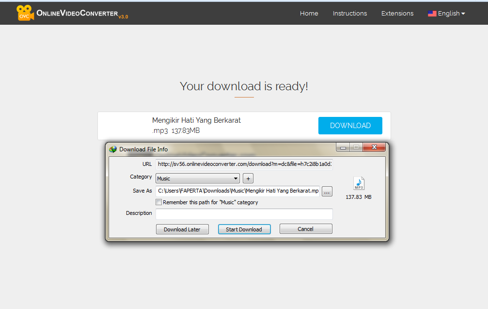 Teguh's Blog Cara Mengconvert atau mengubah format video youtube ke