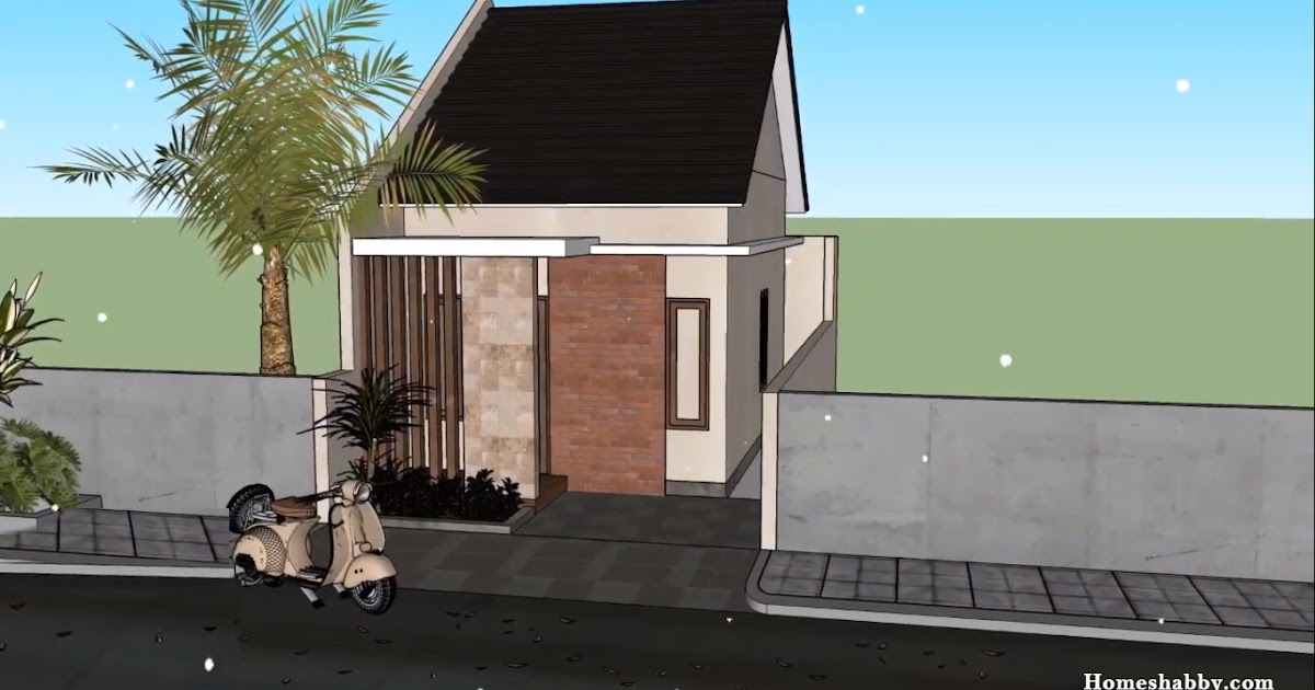  Desain  dan  Denah Rumah  Minimalis  Ukuran 4 X 6 M Cocok Untuk Keluarga Baru Homeshabby com 