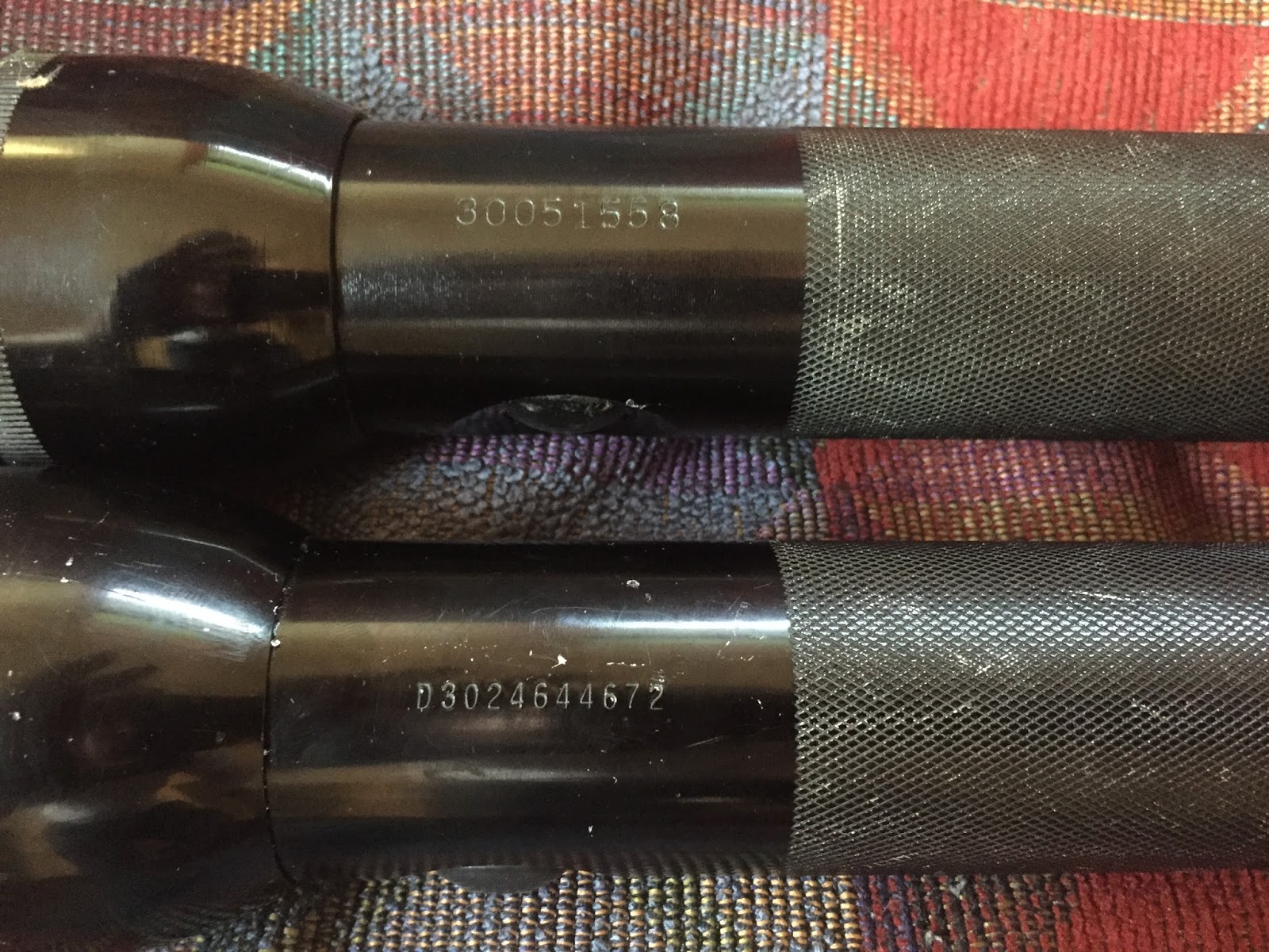 Mini maglite serial number location